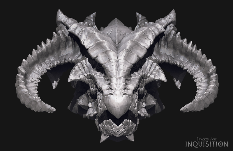Illustration for article titled Getting Real Close To Dragon Age's Dragons